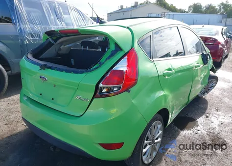 2014 Ford Fiesta Se из США, поврежденный, VIN 3FADP4EJXEM160404